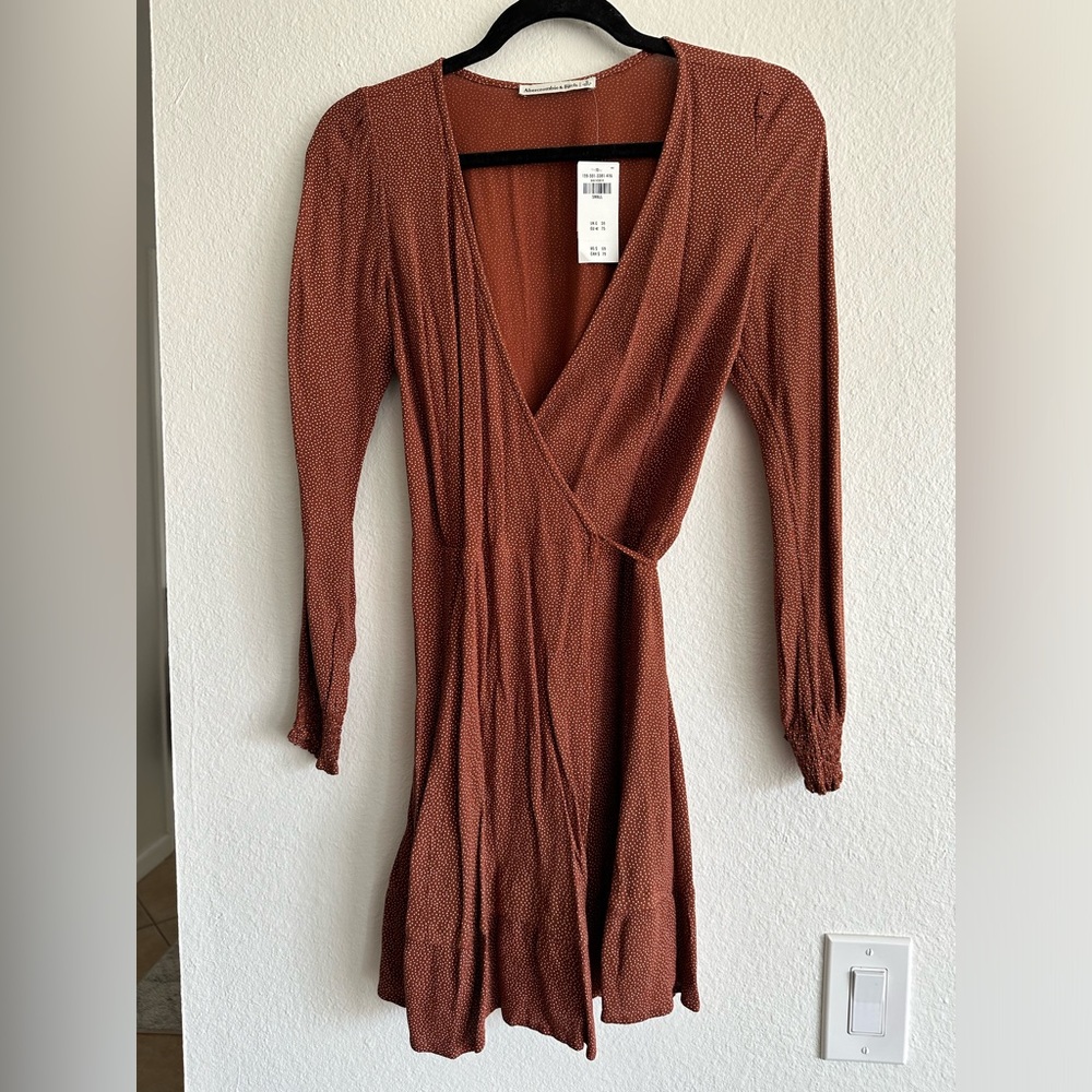 Abercrombie & Fitch Rust Mini Dress